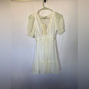 NWT- Little white dress